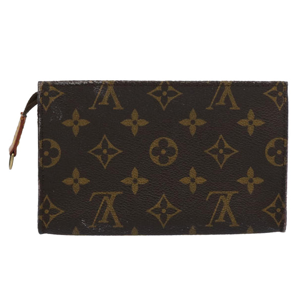 LOUIS VUITTON Monogram Bucket PM Accessory Pouch LV Auth am5497