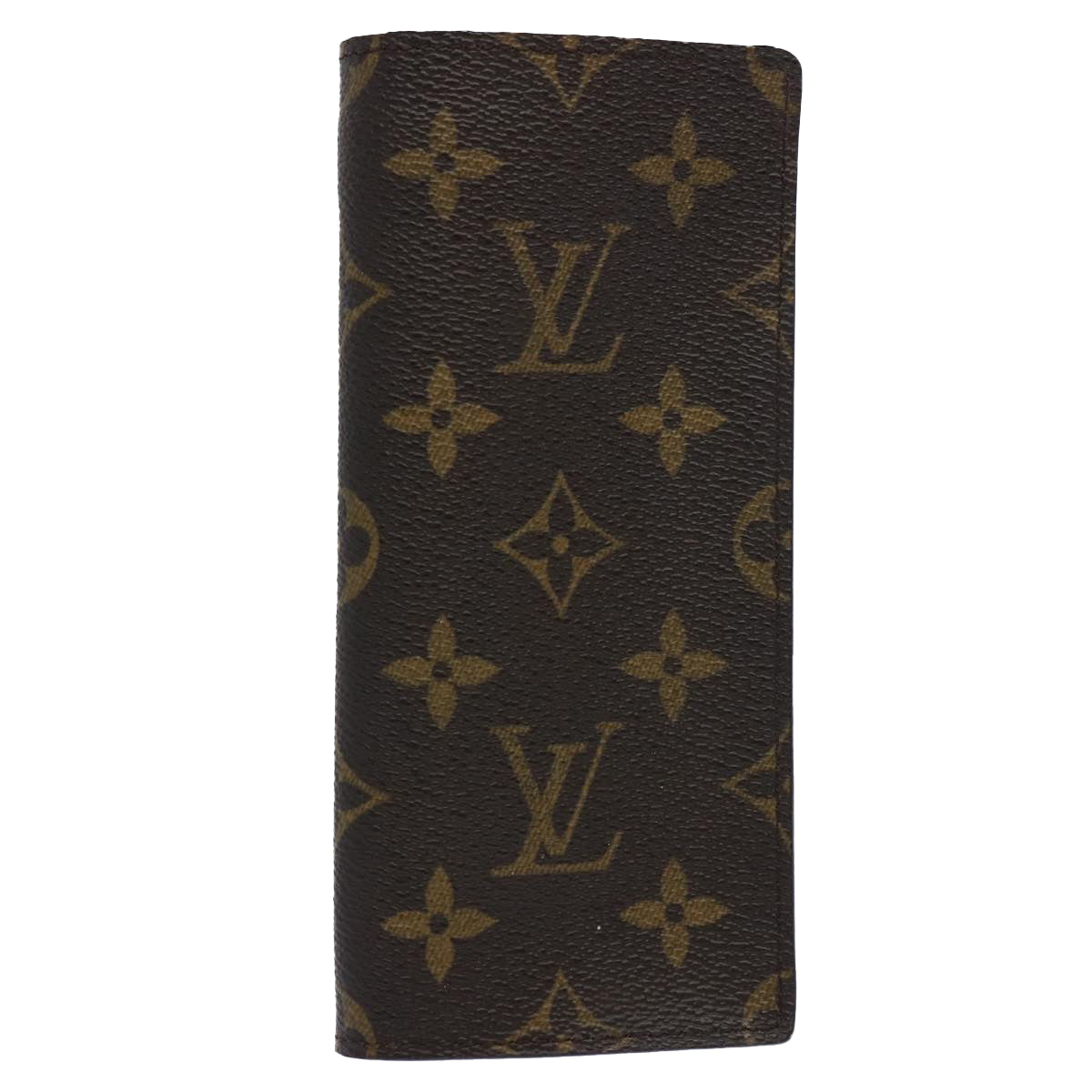 LOUIS VUITTON Monogram Etui Lunette Simple Glasses Case M62962 LV Auth am5501