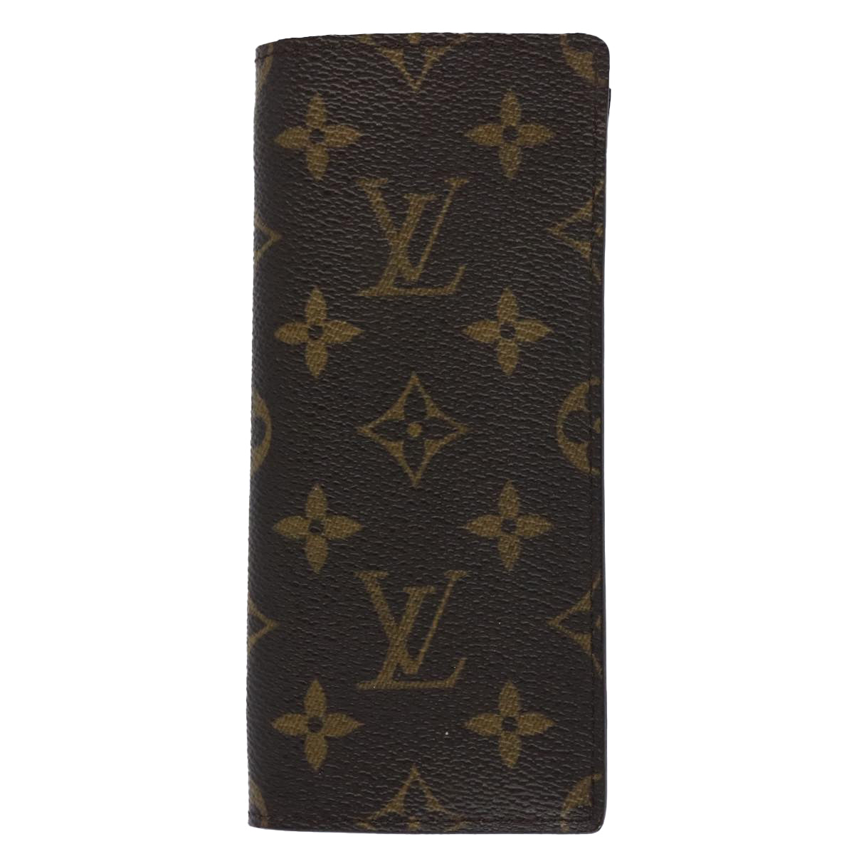 LOUIS VUITTON Monogram Etui Lunette Simple Glasses Case M62962 LV Auth am5501