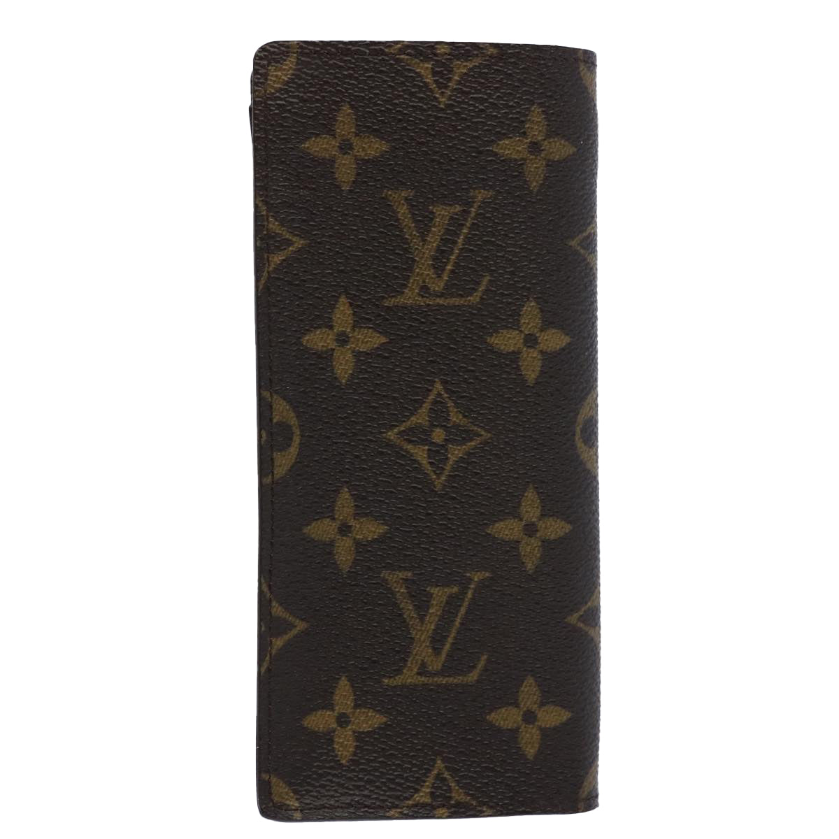 LOUIS VUITTON Monogram Etui Lunette Simple Glasses Case M62962 LV Auth am5501 - 0