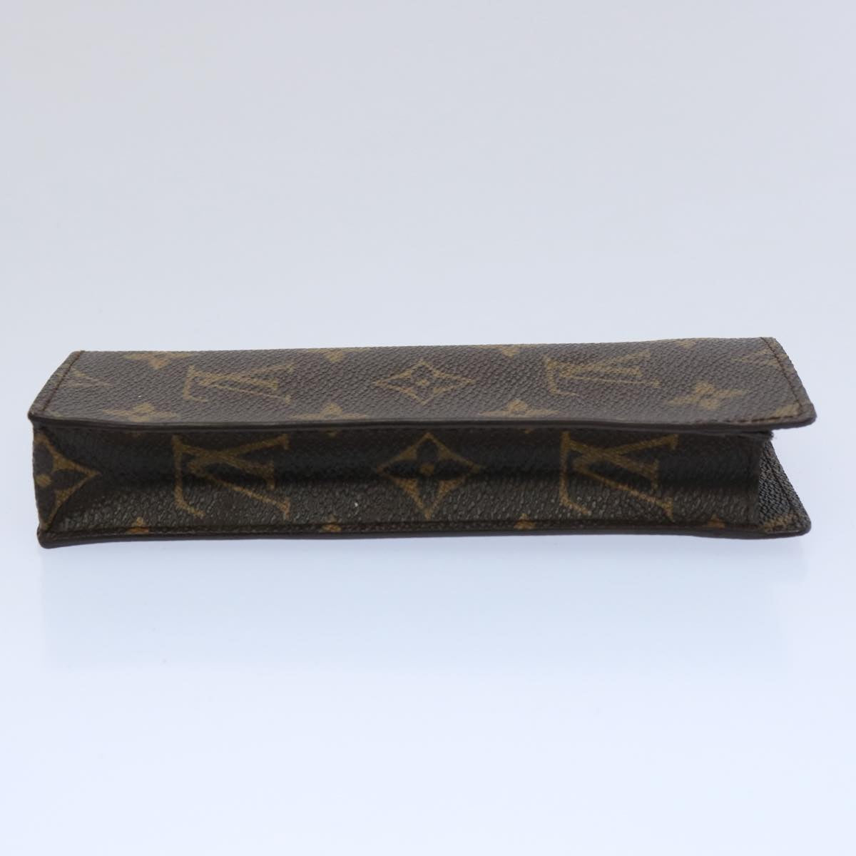 LOUIS VUITTON Monogram Etui Lunette Simple Glasses Case M62962 LV Auth am5501