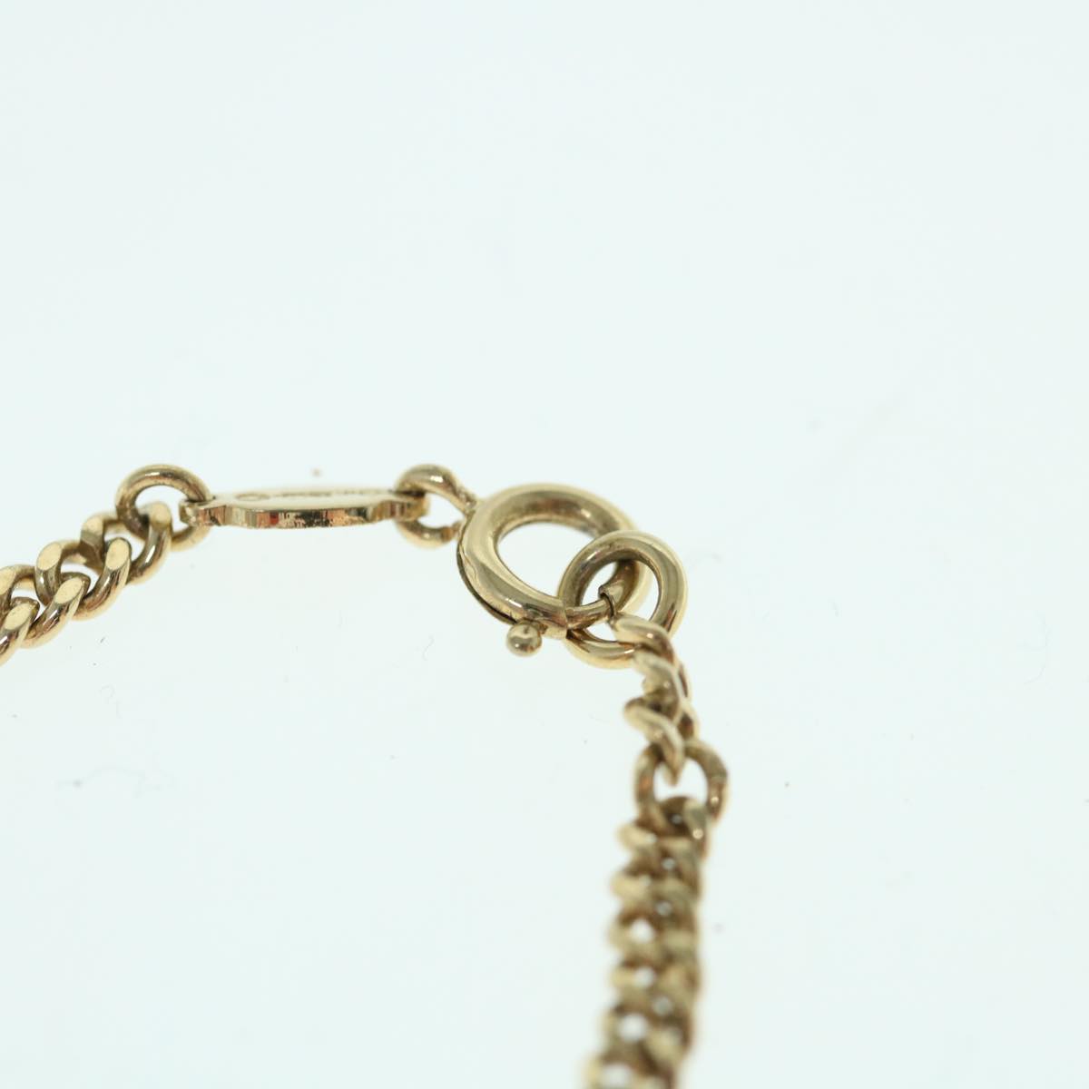 Christian Dior Necklace metal Gold Auth am5522