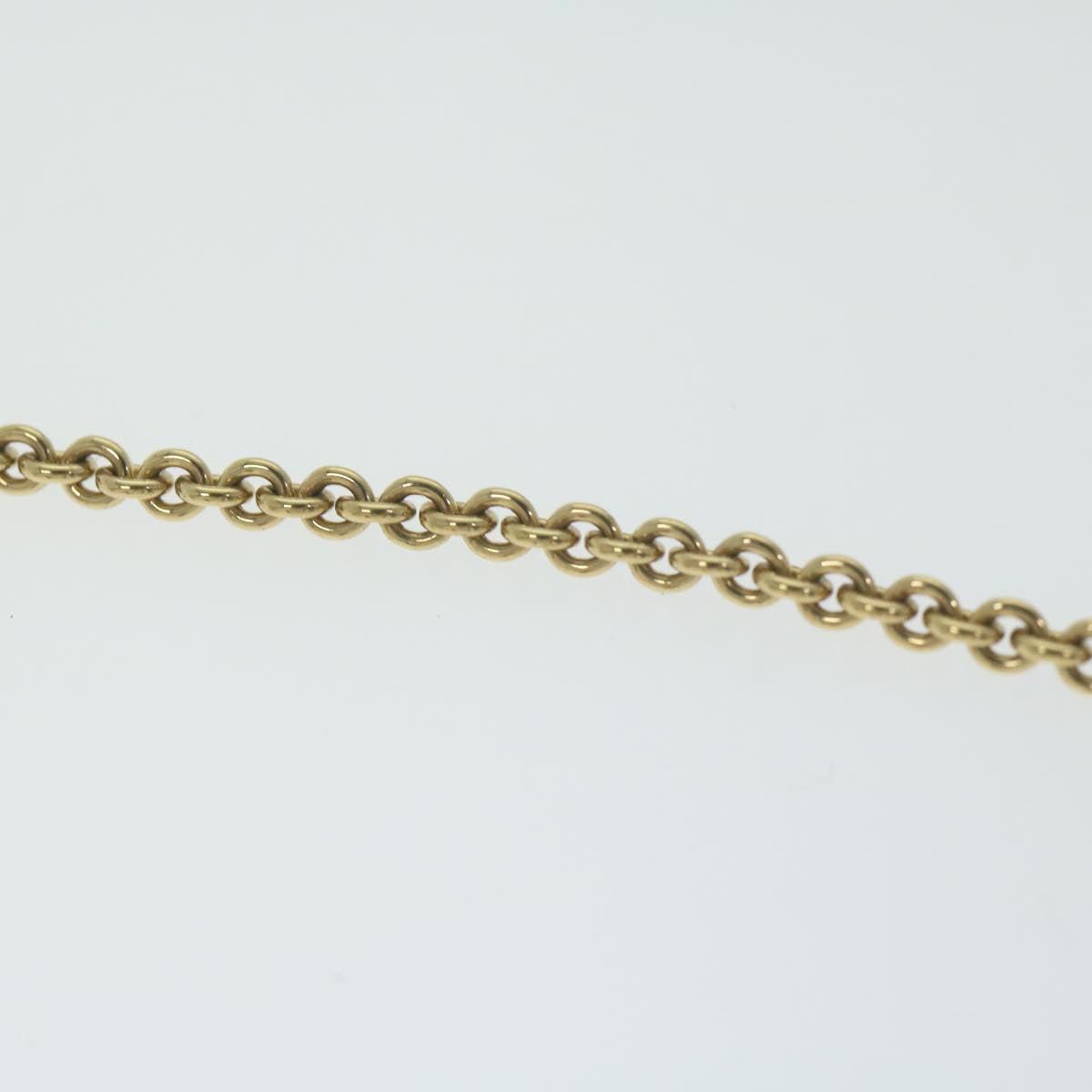 Christian Dior Necklace metal Gold Auth am5526