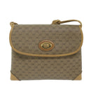 GUCCI Micro GG Supreme Shoulder Bag PVC Leather Beige 49 007 5548 Auth am5527-13