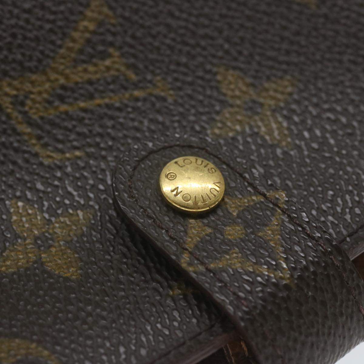 LOUIS VUITTON Monogram Agenda PM Day Planner Cover R20005 LV Auth am5536