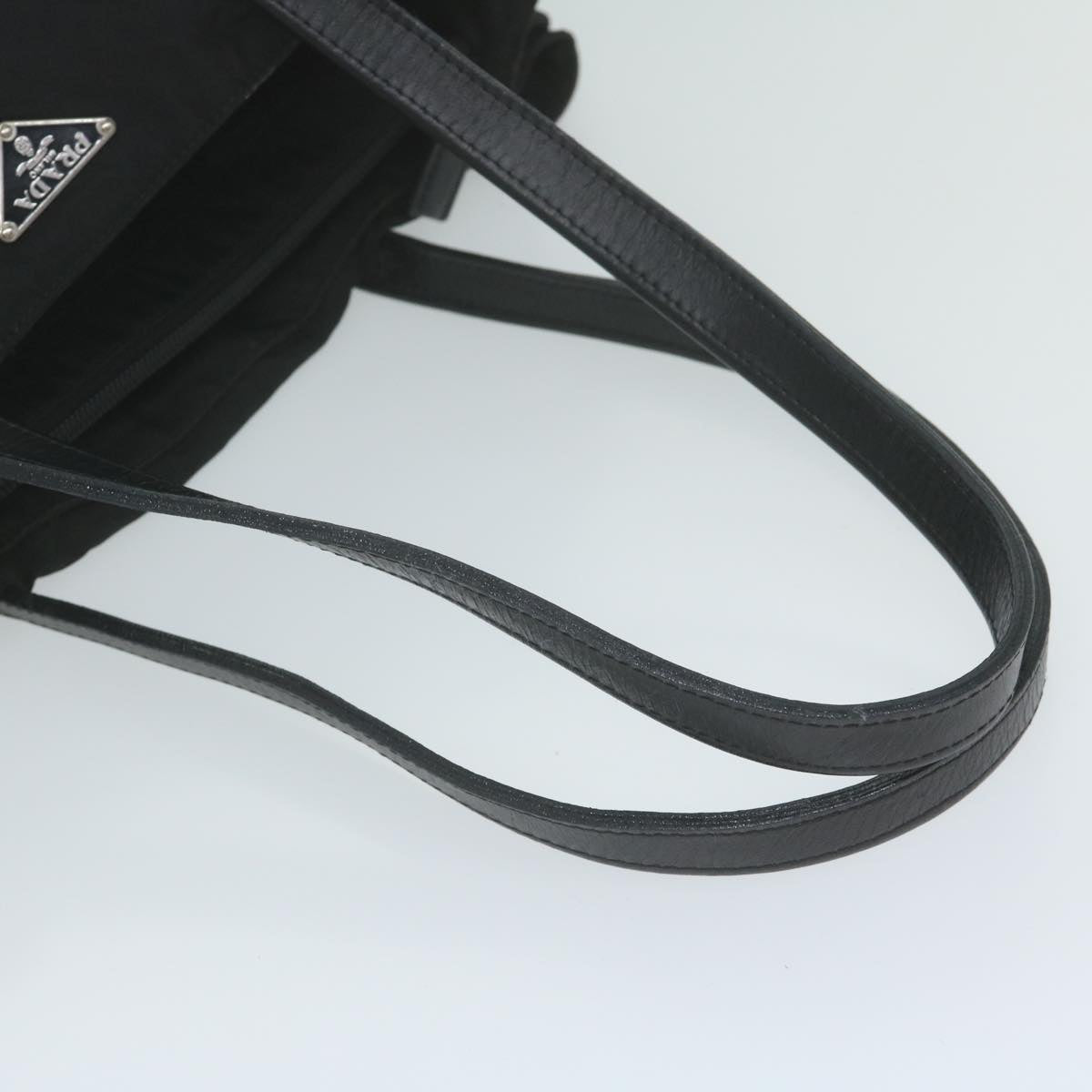 PRADA Shoulder Bag Nylon Black Auth am5539