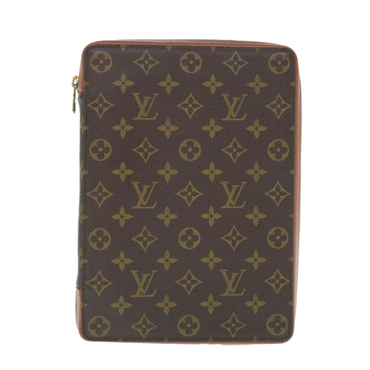 LOUIS VUITTON Monogram Briefcase LV Auth am5555