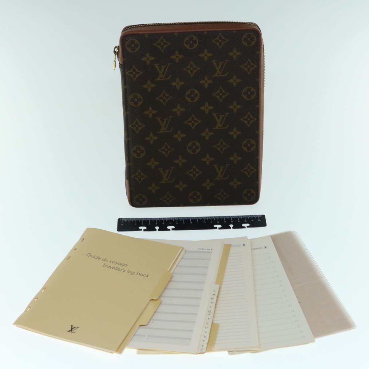 LOUIS VUITTON Monogram Briefcase LV Auth am5555