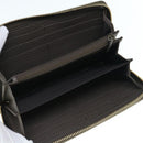 GUCCI Bamboo Wallet Leather Gray 307984 Auth am5556-9