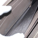 GUCCI Bamboo Wallet Leather Gray 307984 Auth am5556-11