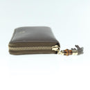 GUCCI Bamboo Wallet Leather Gray 307984 Auth am5556-3