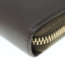 GUCCI Bamboo Wallet Leather Gray 307984 Auth am5556-14