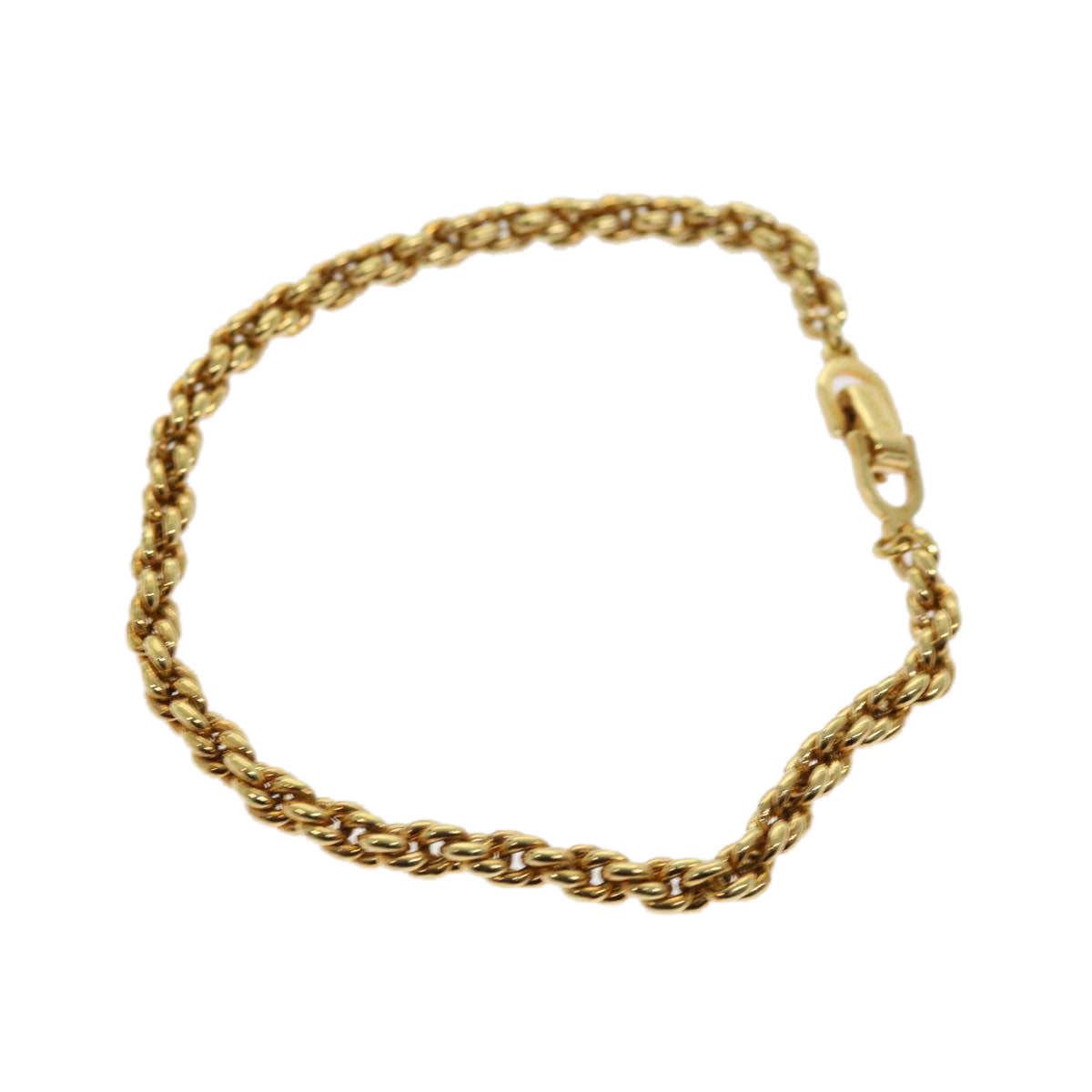 Christian Dior Bracelet Metal Gold Auth am5562 - 0