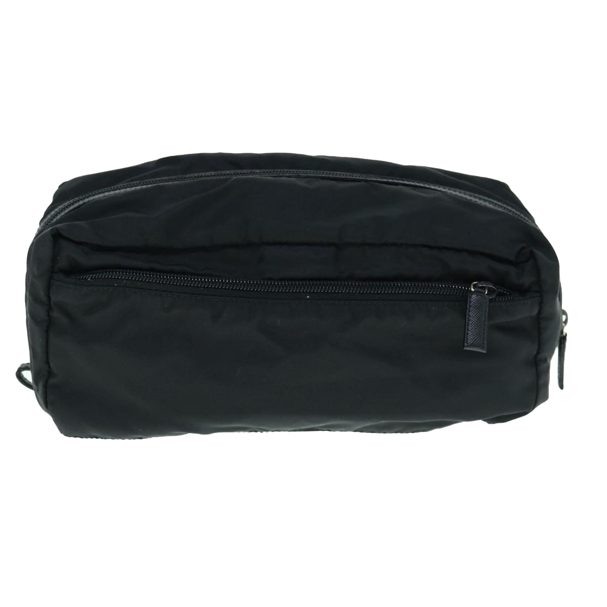 PRADA Clutch Bag Nylon Black Auth am5577 - 0