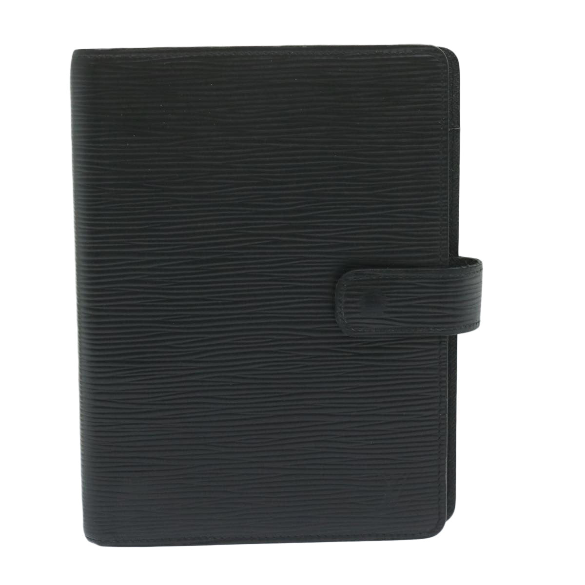 LOUIS VUITTON Epi Agenda MM Day Planner Cover Black R20042 LV Auth am5608 - 0