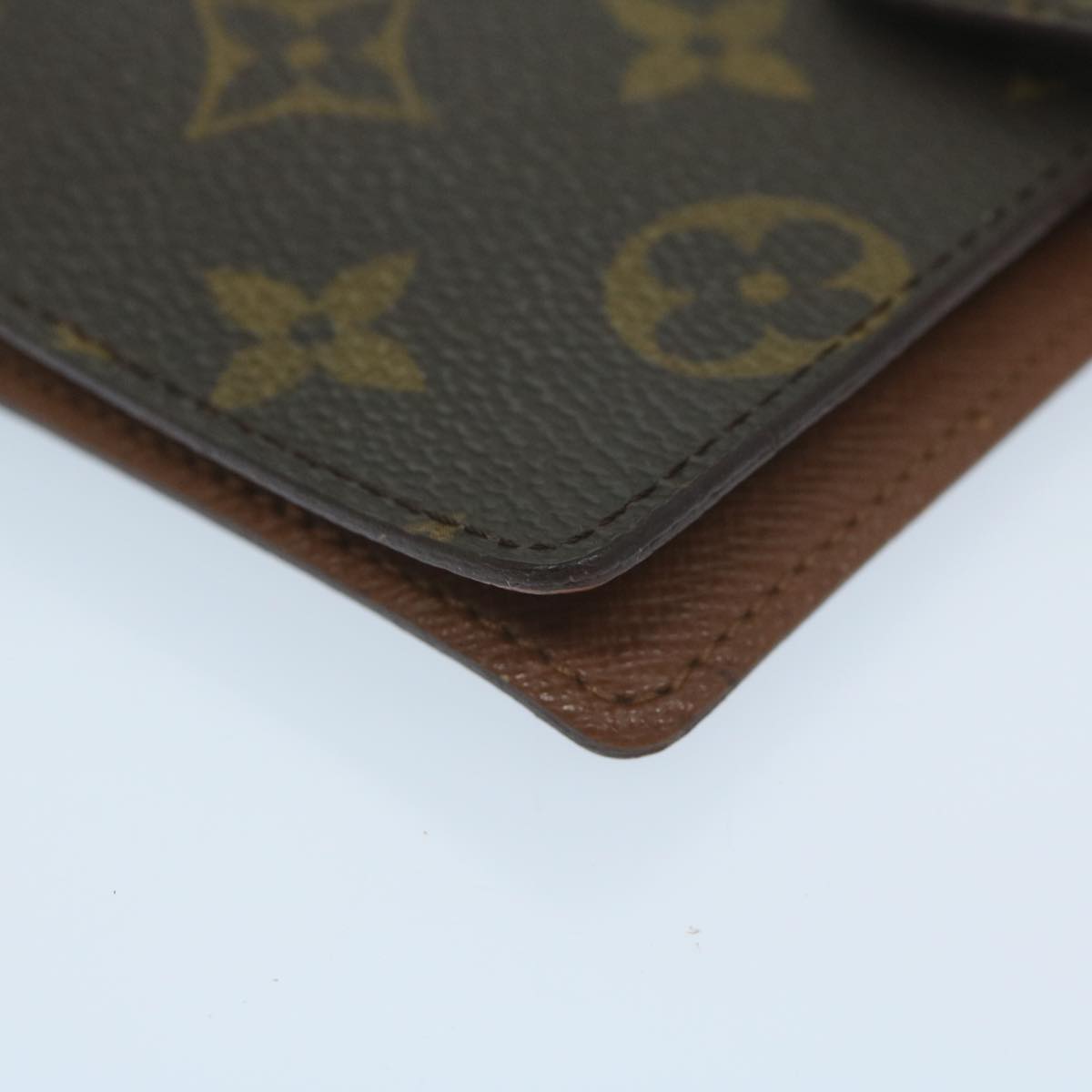 LOUIS VUITTON Monogram Agenda PM Day Planner Cover R20005 LV Auth am5610