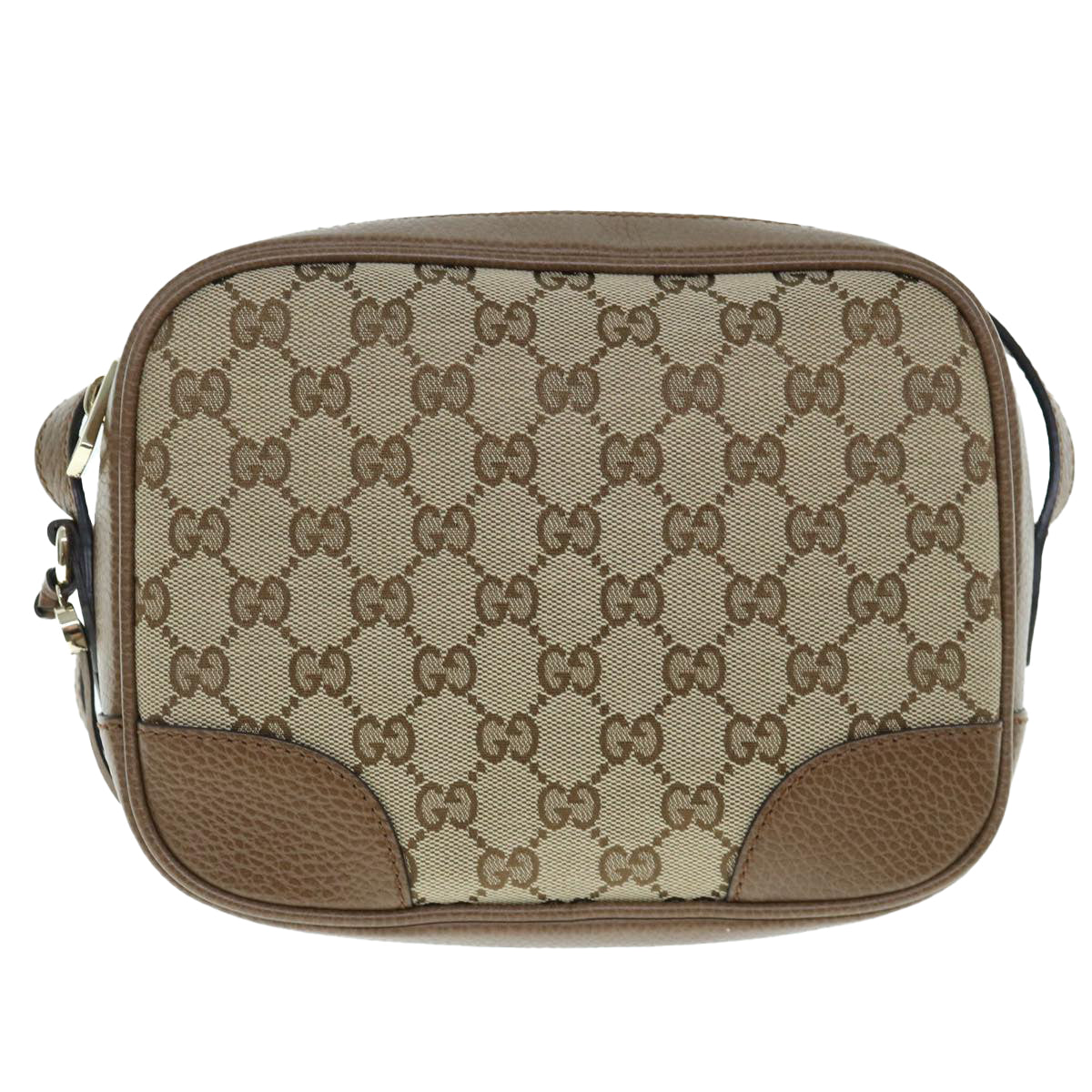 GUCCI GG Canvas Shoulder Bag Outlet Beige 449413 Auth am5624 - 0