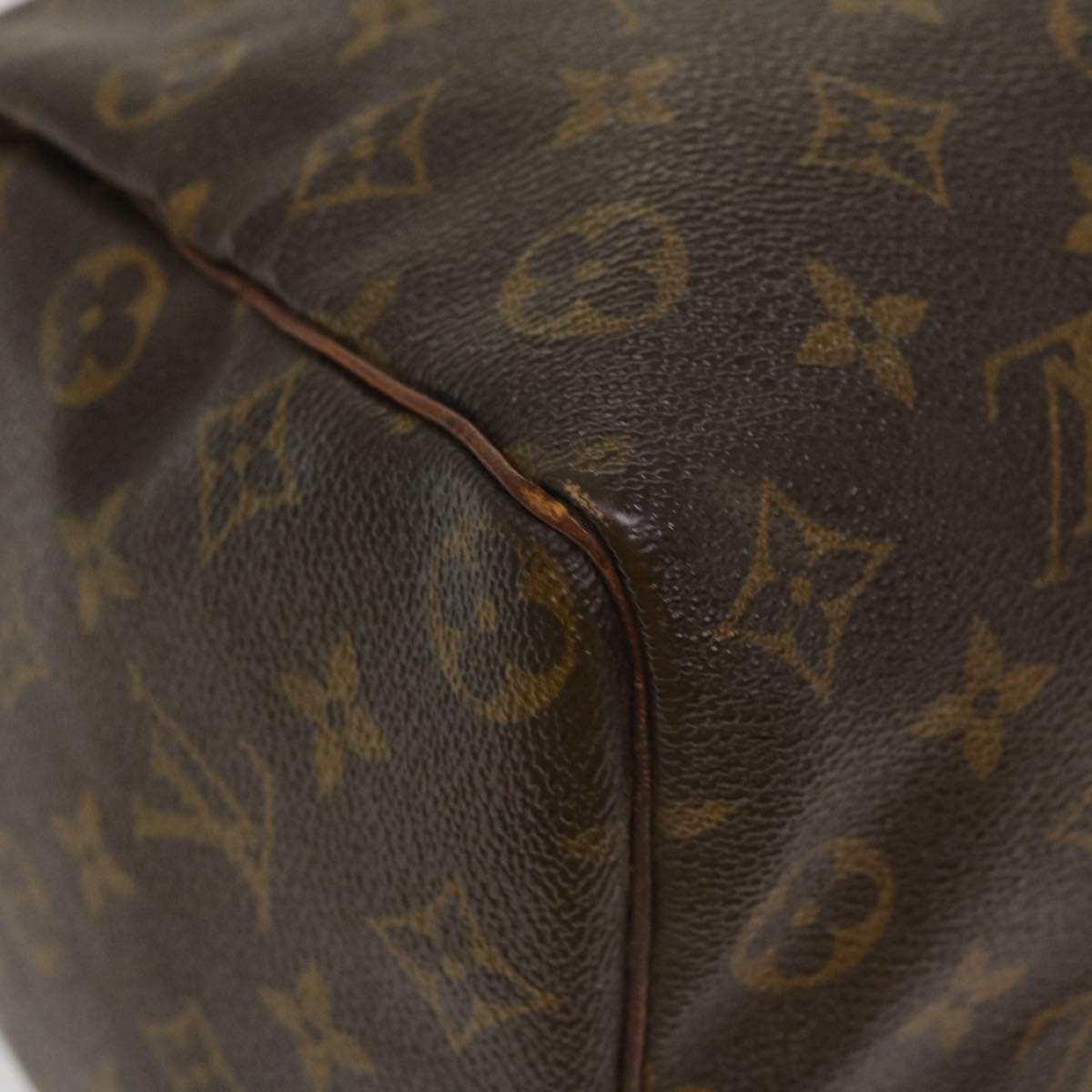 LOUIS VUITTON Monogram Speedy 35 Hand Bag M41524 LV Auth am701g