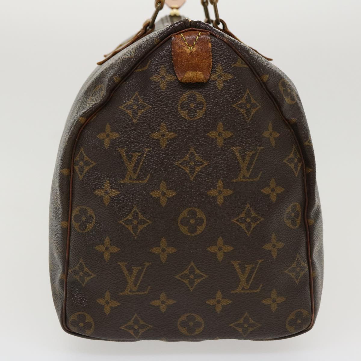 LOUIS VUITTON Monogram Speedy 35 Hand Bag M41524 LV Auth am701g