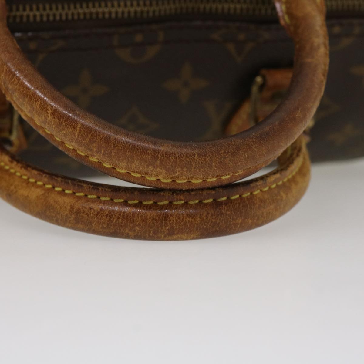 LOUIS VUITTON Monogram Speedy 35 Hand Bag M41524 LV Auth am701g