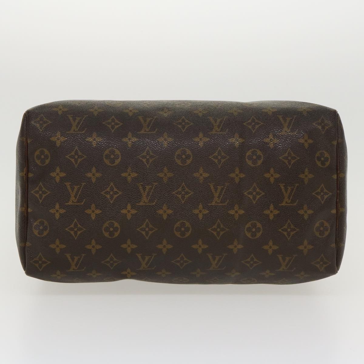 LOUIS VUITTON Monogram Speedy 35 Hand Bag M41524 LV Auth am701g