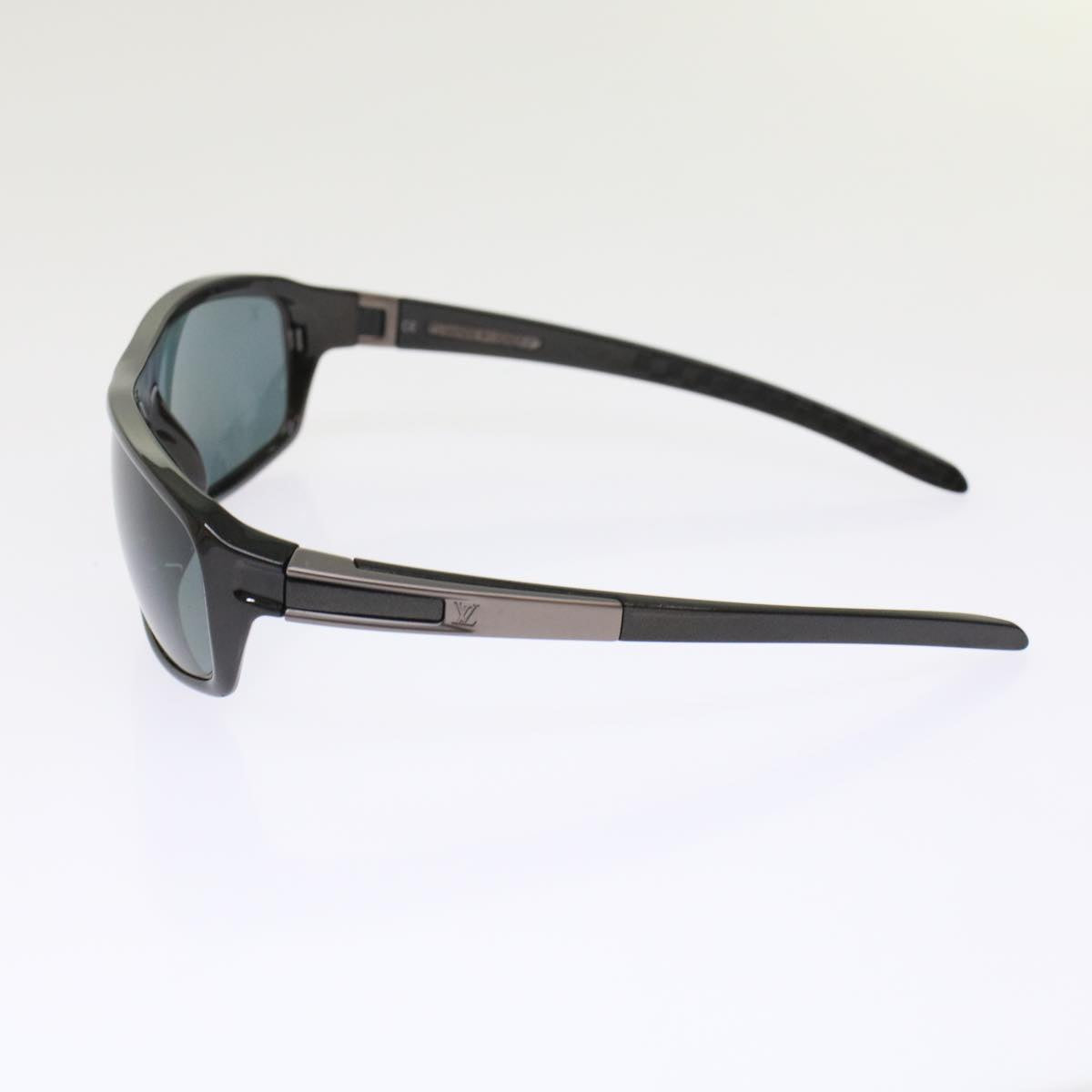 LOUIS VUITTON Sunglasses Black J1017 LV Auth ar10010