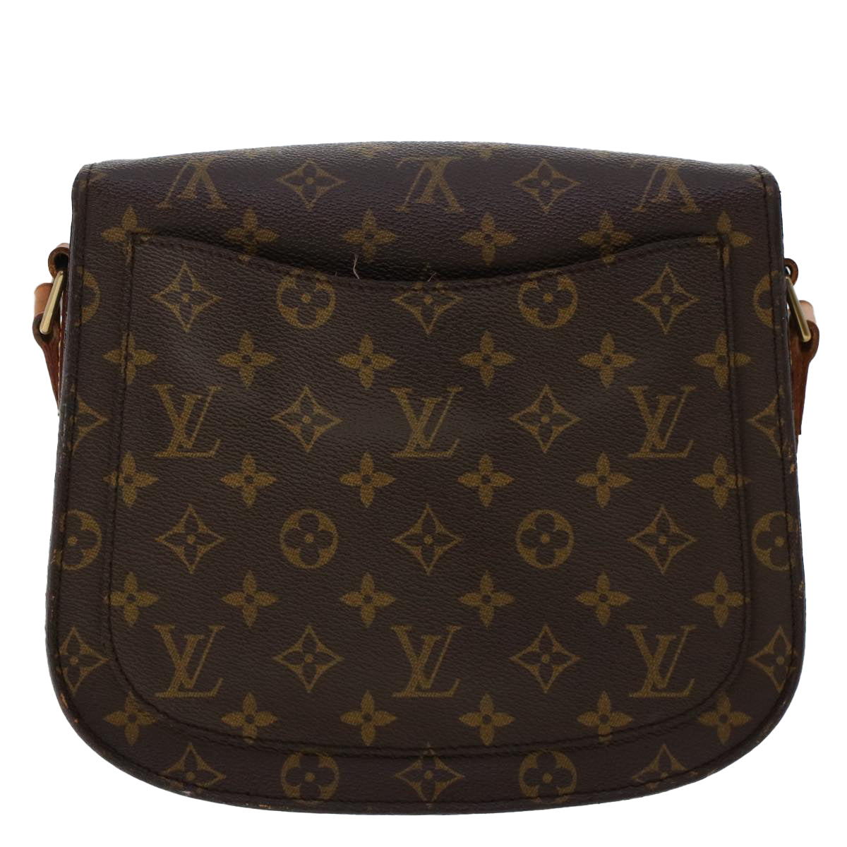 LOUIS VUITTON Monogram Saint Cloud GM Shoulder Bag M51242 LV Auth ar10016B