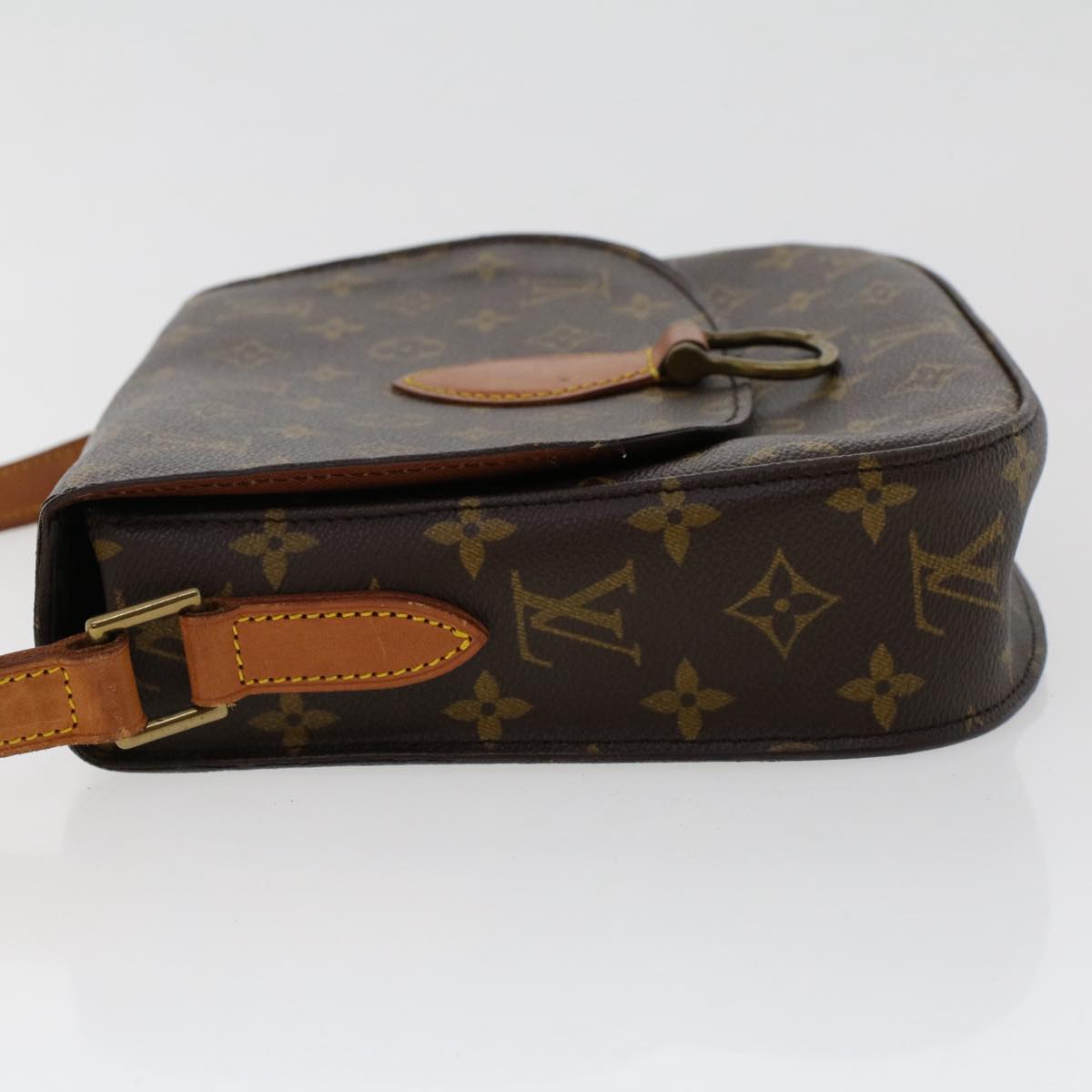 LOUIS VUITTON Monogram Saint Cloud GM Shoulder Bag M51242 LV Auth ar10016B