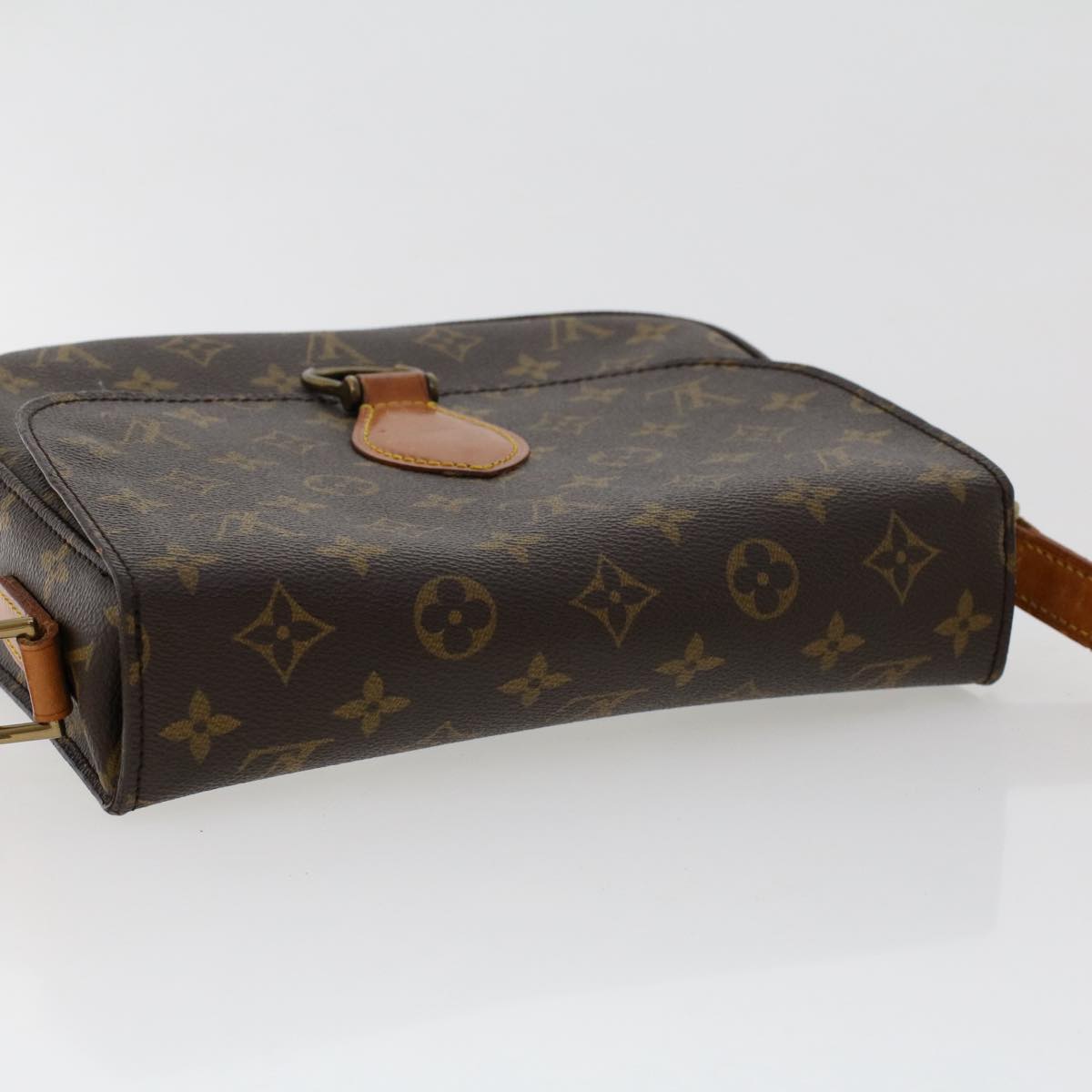 LOUIS VUITTON Monogram Saint Cloud GM Shoulder Bag M51242 LV Auth ar10016B