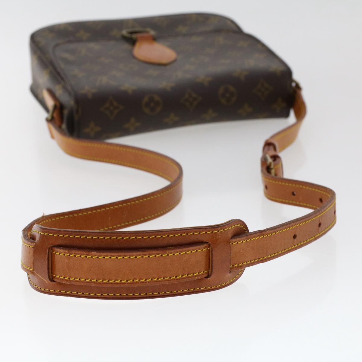 LOUIS VUITTON Monogram Saint Cloud GM Shoulder Bag M51242 LV Auth ar10016B