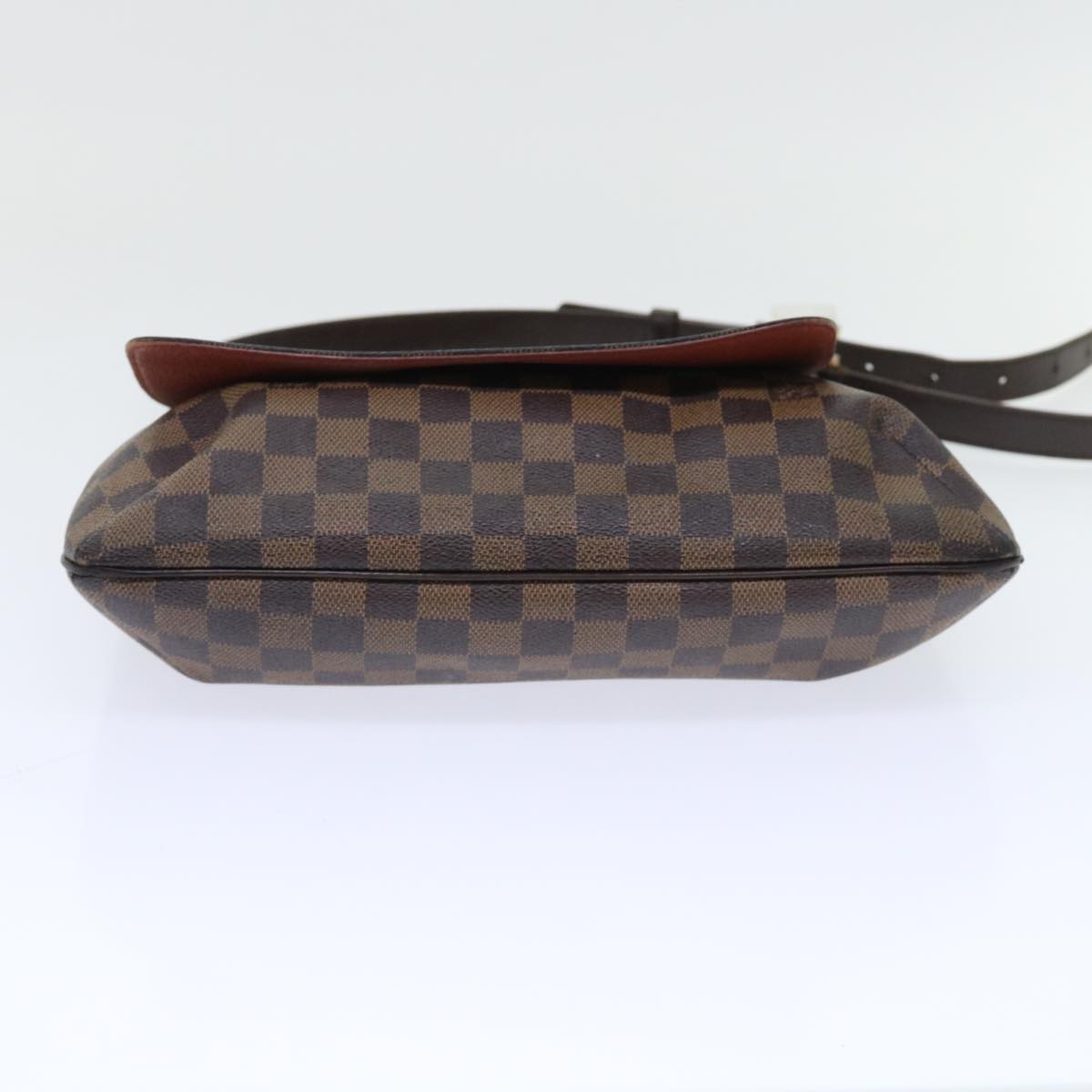 LOUIS VUITTON Damier Ebene Musette Shoulder Bag N51302 LV Auth ar10024B