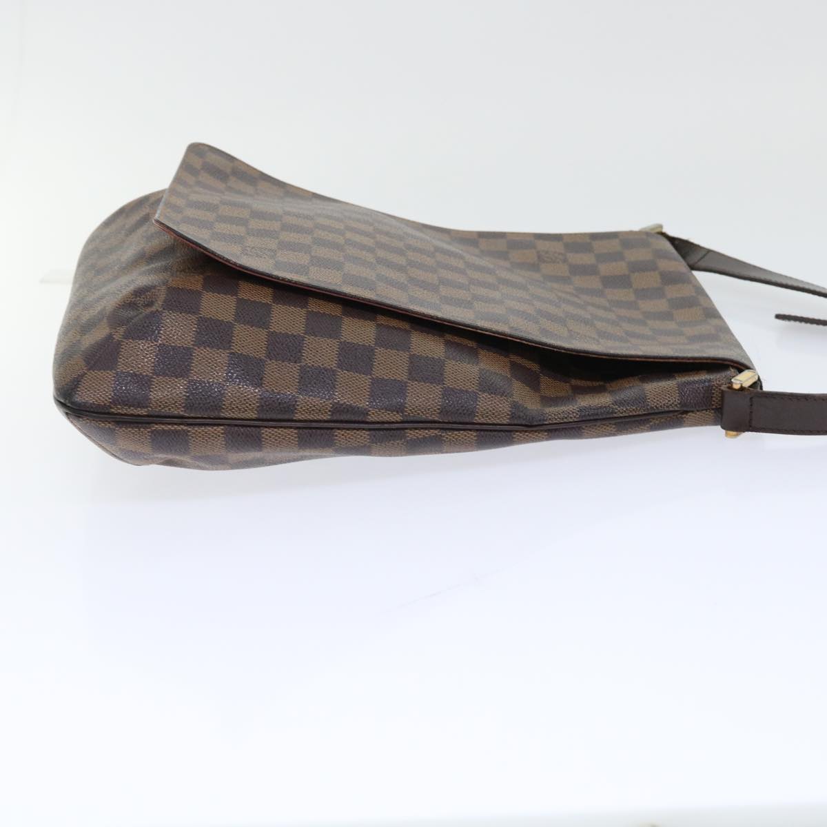 LOUIS VUITTON Damier Ebene Musette Shoulder Bag N51302 LV Auth ar10024B