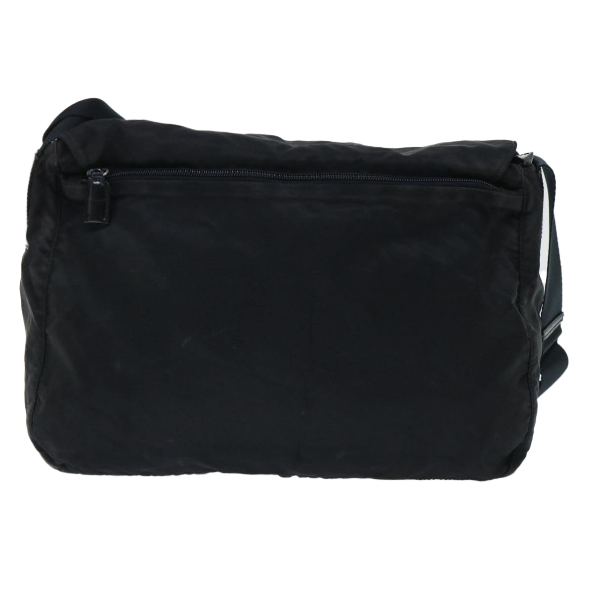PRADA Shoulder Bag Nylon Black Auth ar10069 - 0