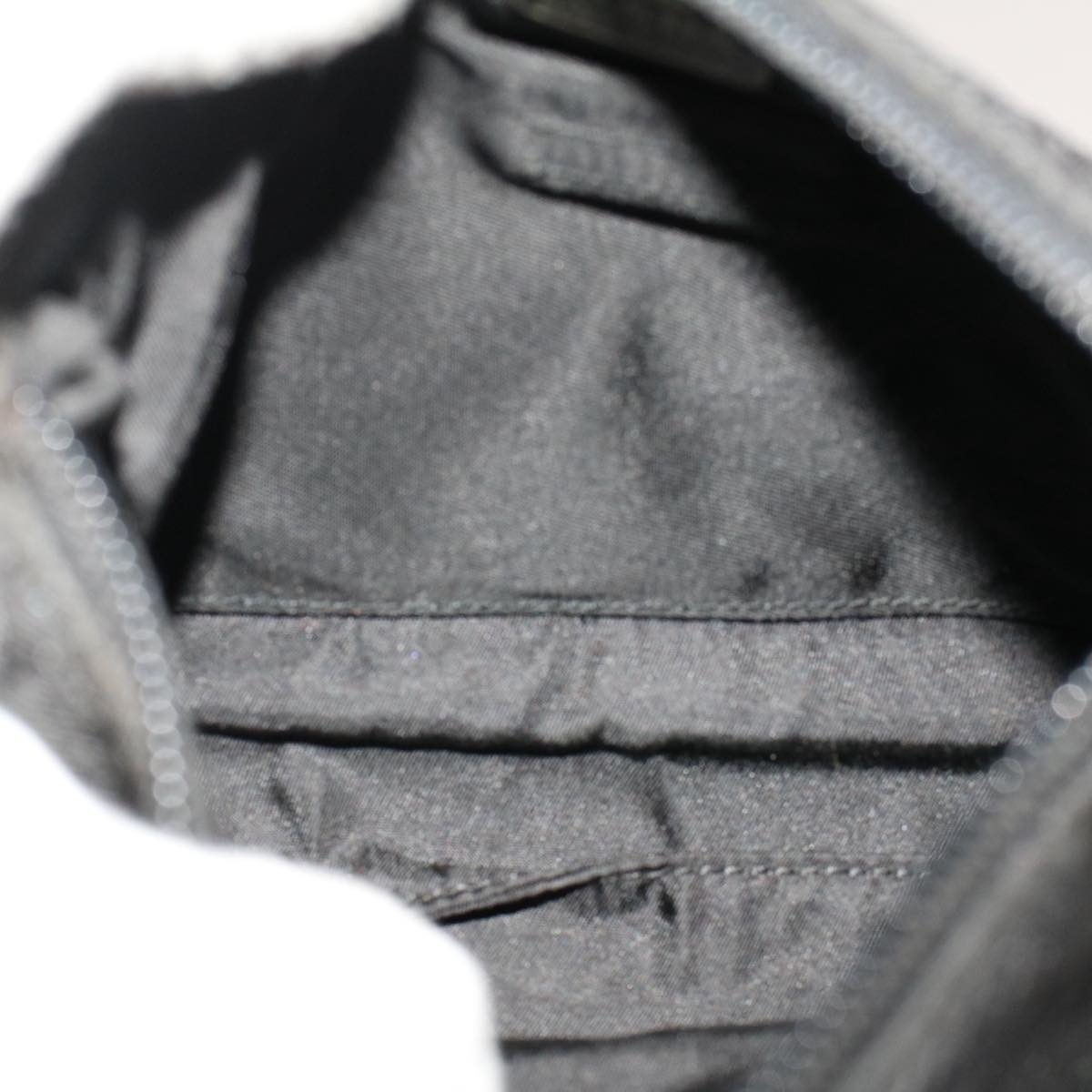 PRADA Shoulder Bag Nylon Black Auth ar10070