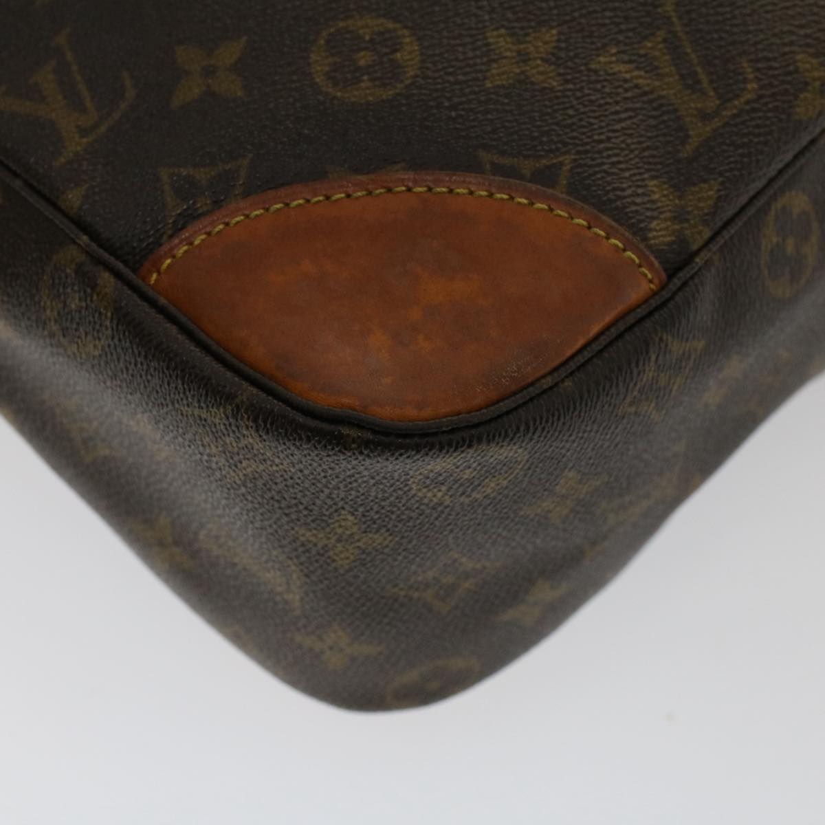 LOUIS VUITTON Monogram Boulogne 35 Shoulder Bag M51260 LV Auth ar10074