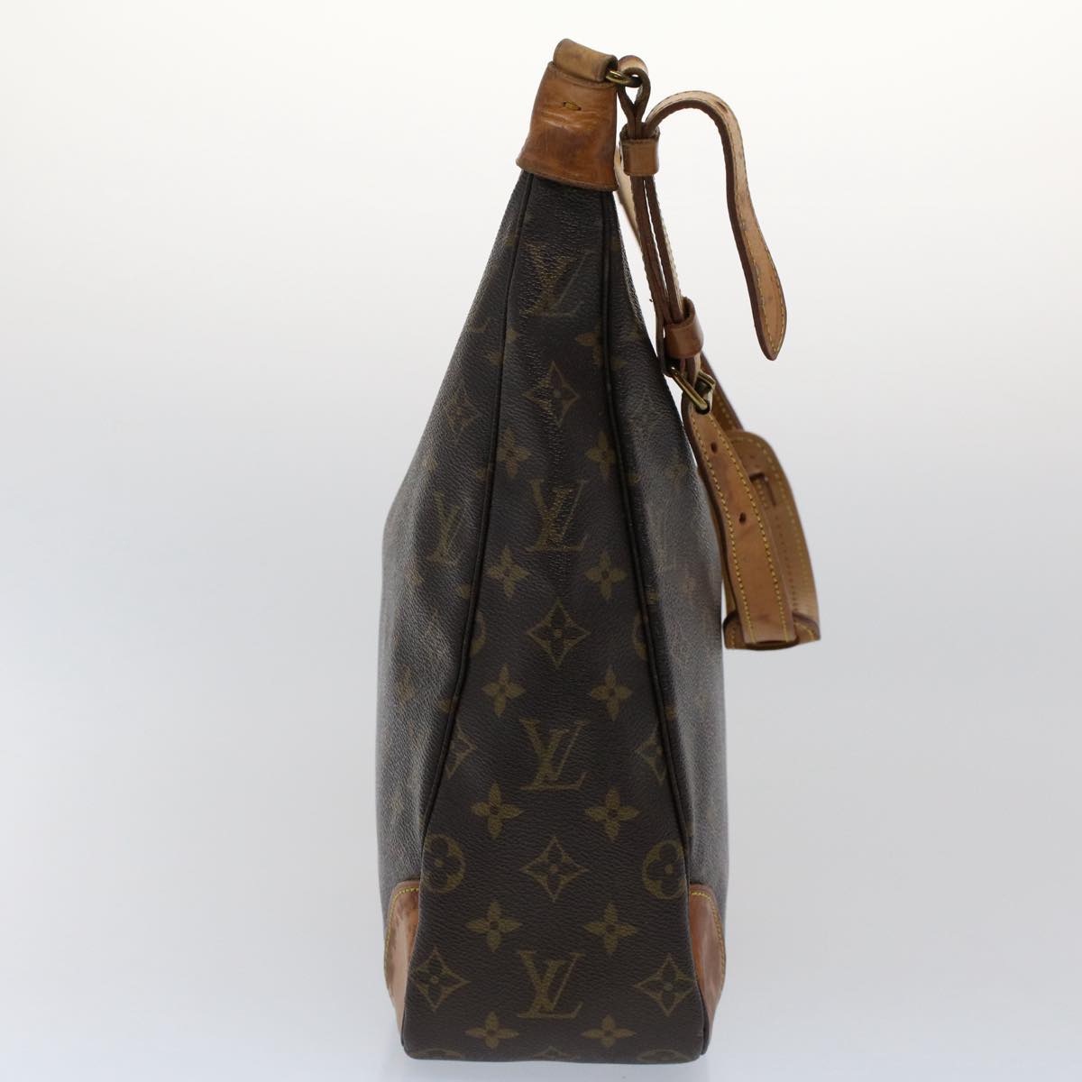 LOUIS VUITTON Monogram Boulogne 35 Shoulder Bag M51260 LV Auth ar10074