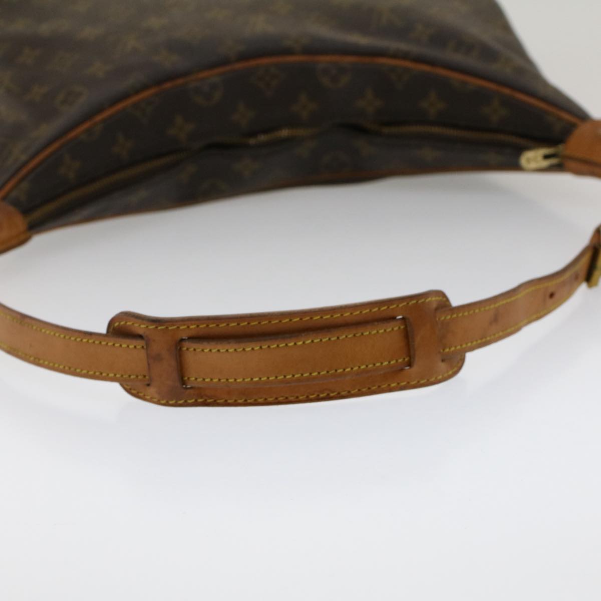 LOUIS VUITTON Monogram Boulogne 35 Shoulder Bag M51260 LV Auth ar10074