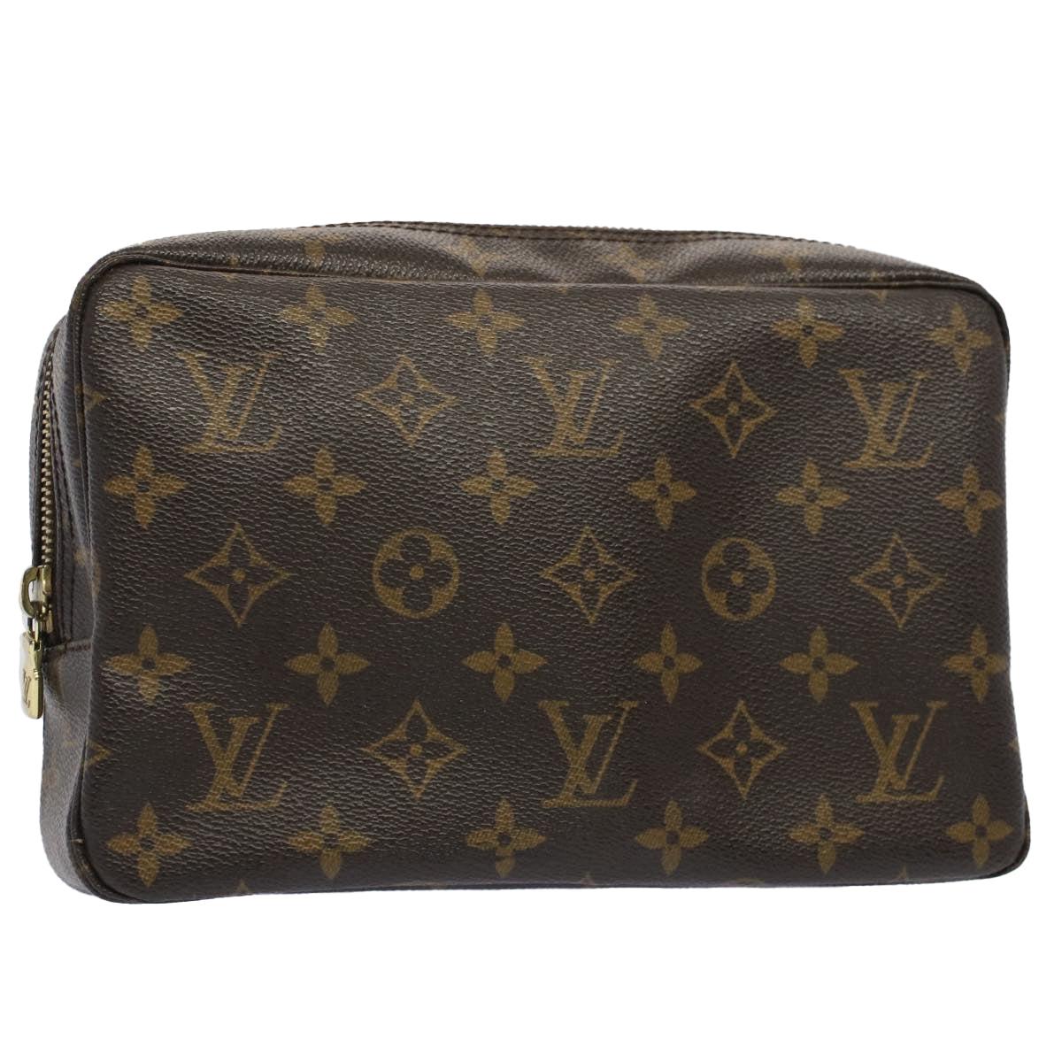 LOUIS VUITTON Monogram Trousse Toilette 23 Clutch Bag M47524 LV Auth ar10085