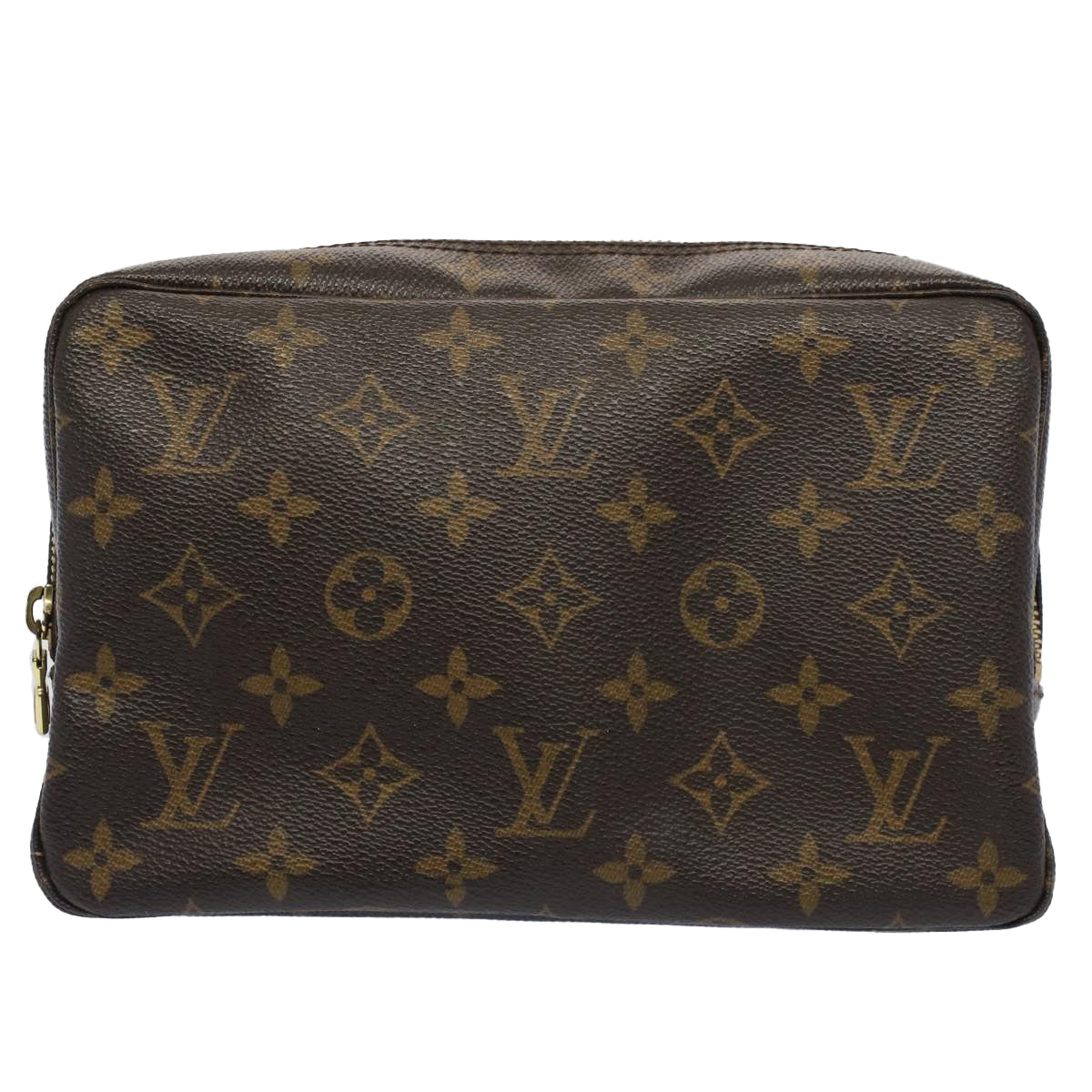 LOUIS VUITTON Monogram Trousse Toilette 23 Clutch Bag M47524 LV Auth ar10085