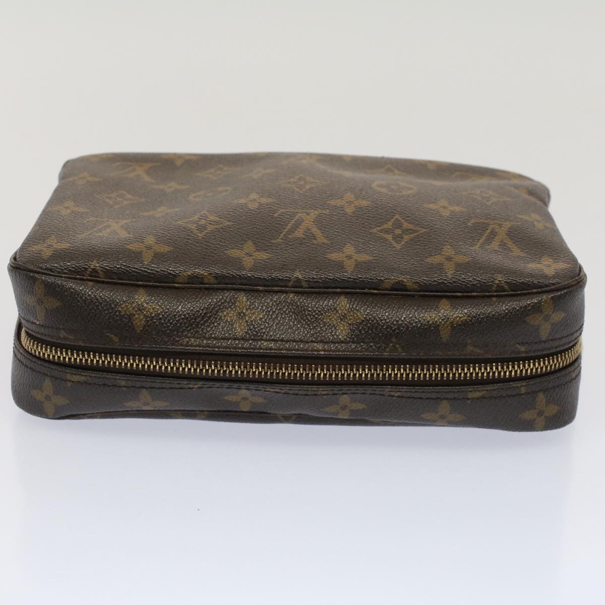 LOUIS VUITTON Monogram Trousse Toilette 23 Clutch Bag M47524 LV Auth ar10085