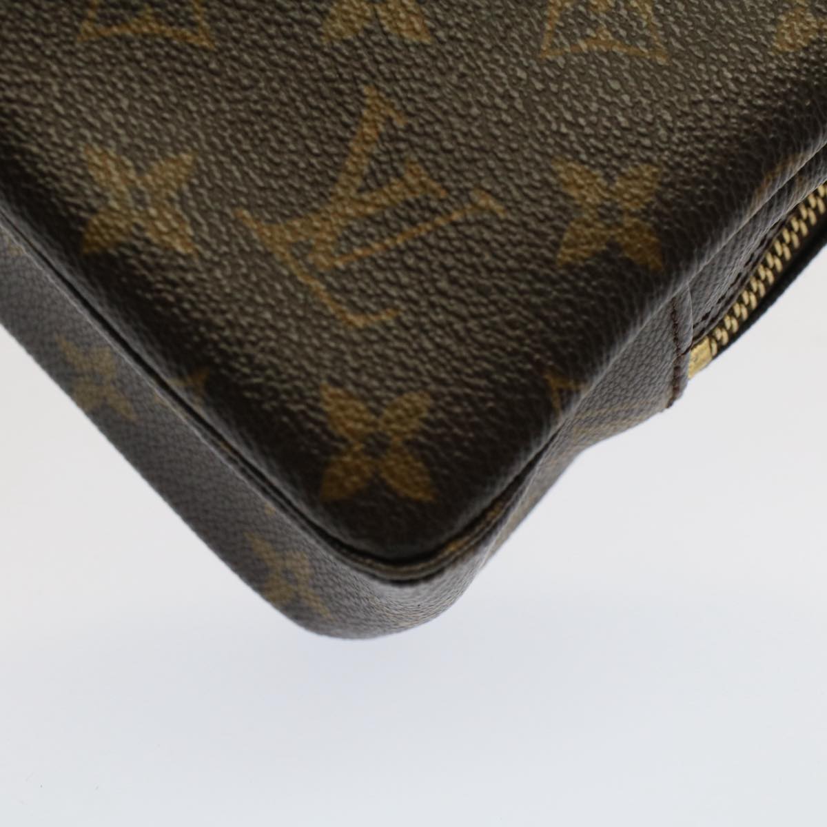 LOUIS VUITTON Monogram Trousse Toilette 23 Clutch Bag M47524 LV Auth ar10085