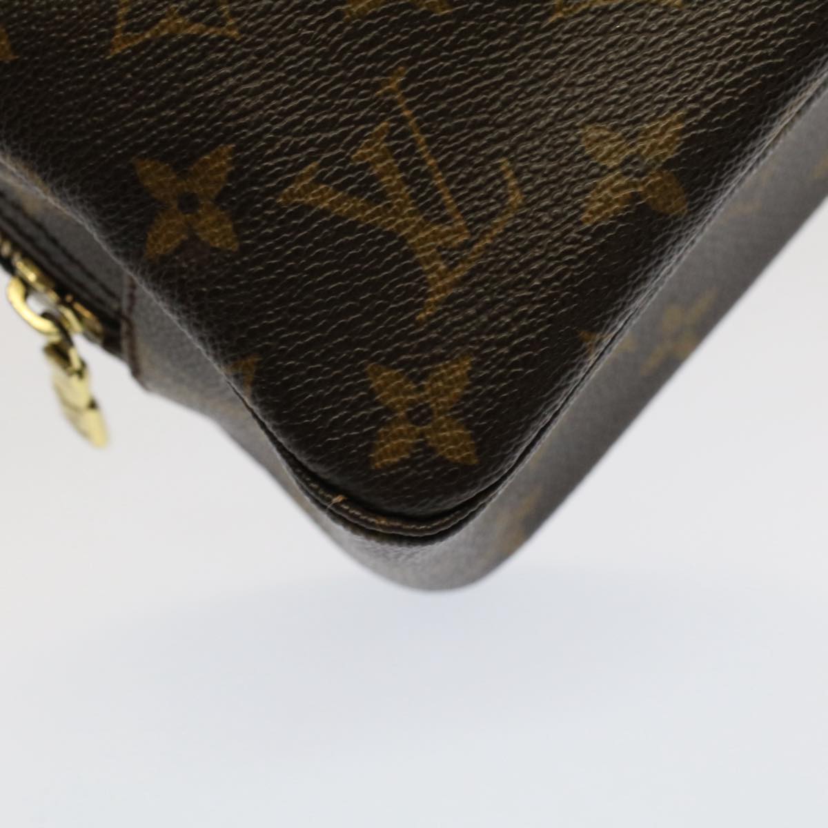 LOUIS VUITTON Monogram Trousse Toilette 23 Clutch Bag M47524 LV Auth ar10085