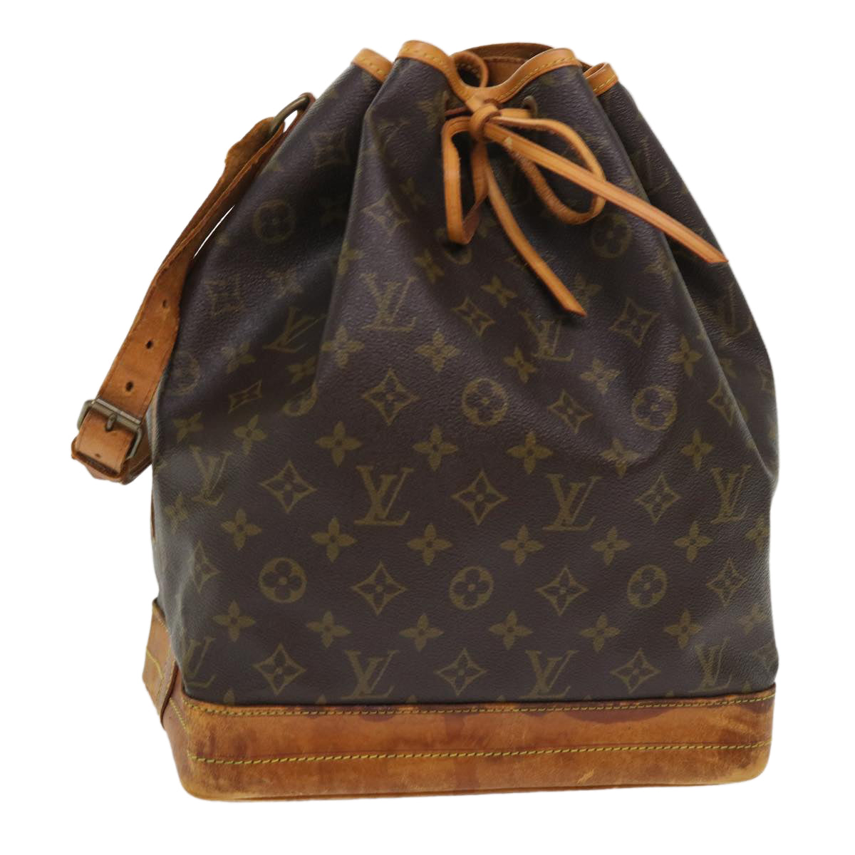 LOUIS VUITTON Monogram Noe Shoulder Bag M42224 LV Auth ar10086