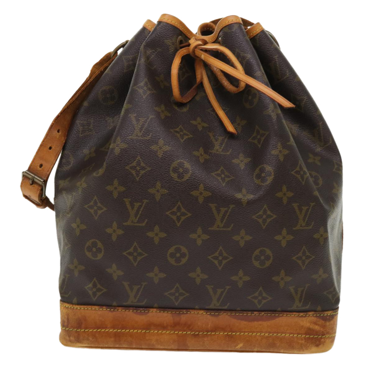 LOUIS VUITTON Monogram Noe Shoulder Bag M42224 LV Auth ar10086