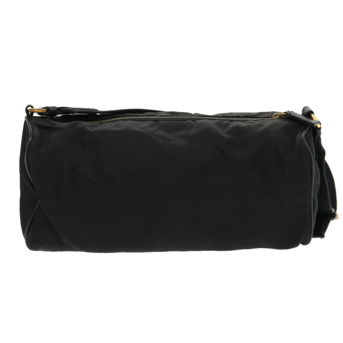 PRADA Shoulder Bag Nylon Black Auth ar10096 - 0