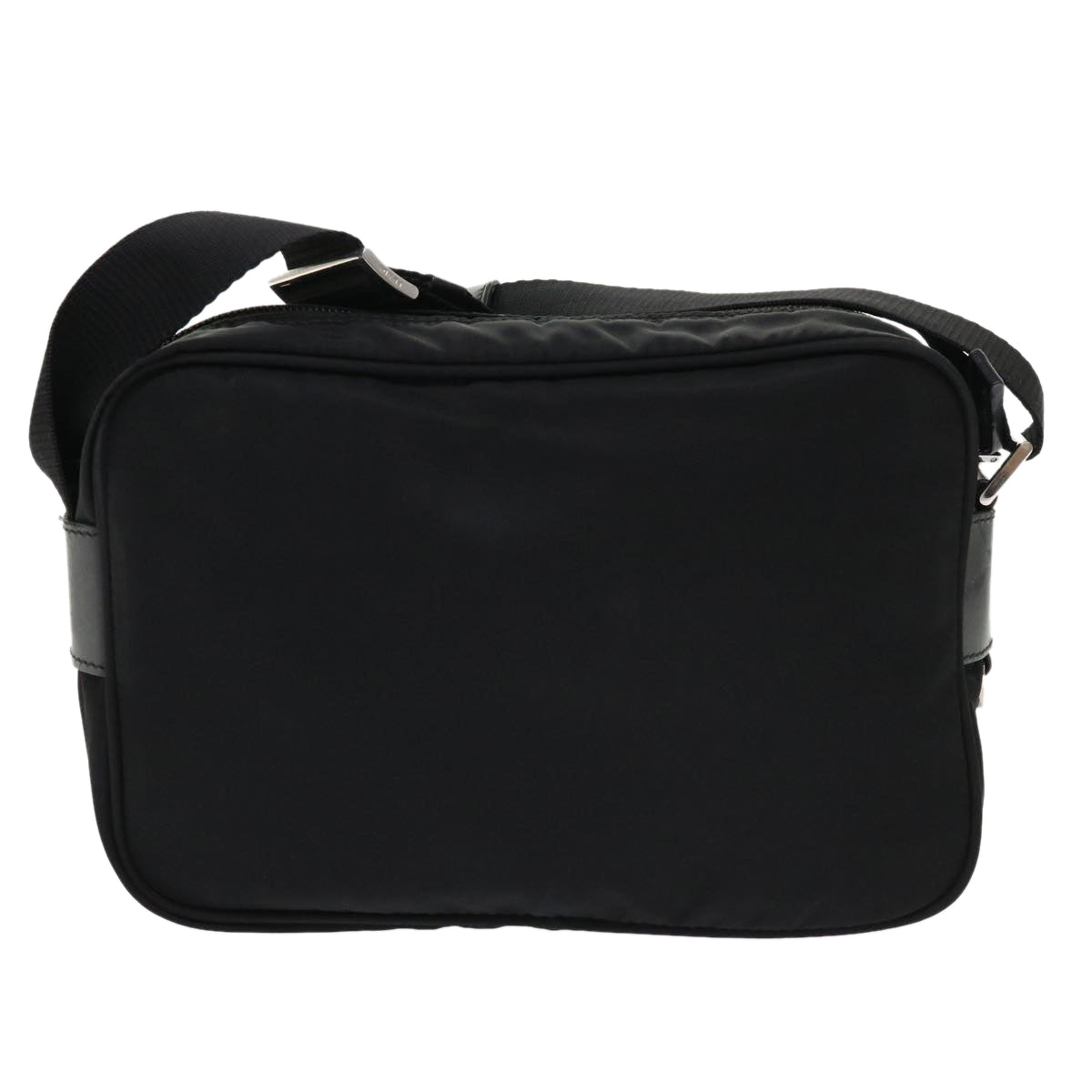 PRADA Shoulder Bag Nylon Black Auth ar10097 - 0