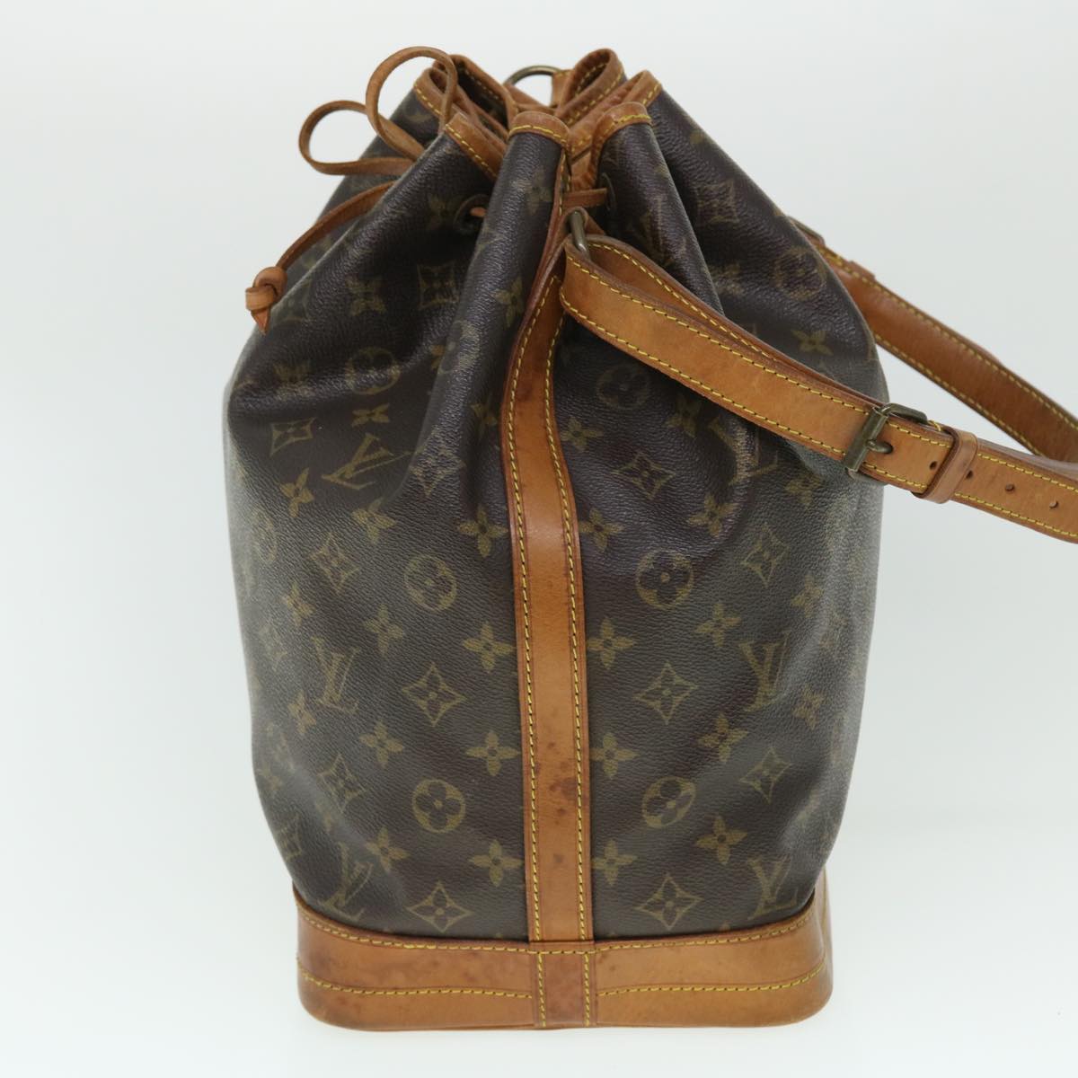 LOUIS VUITTON Monogram Noe Shoulder Bag M42224 LV Auth ar10103