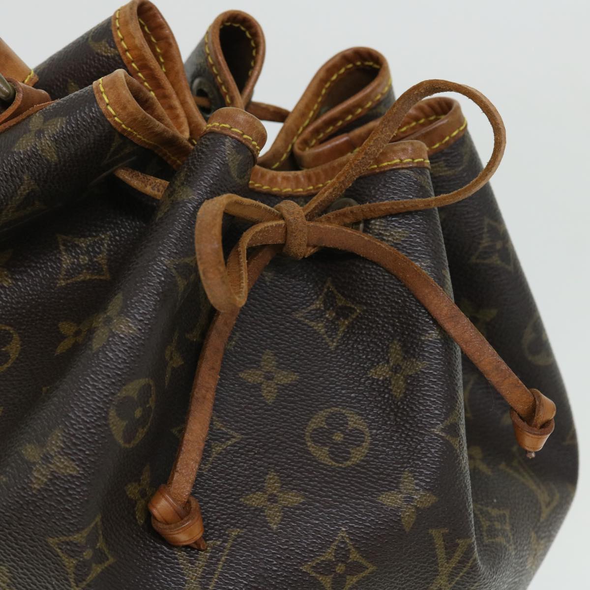 LOUIS VUITTON Monogram Noe Shoulder Bag M42224 LV Auth ar10103