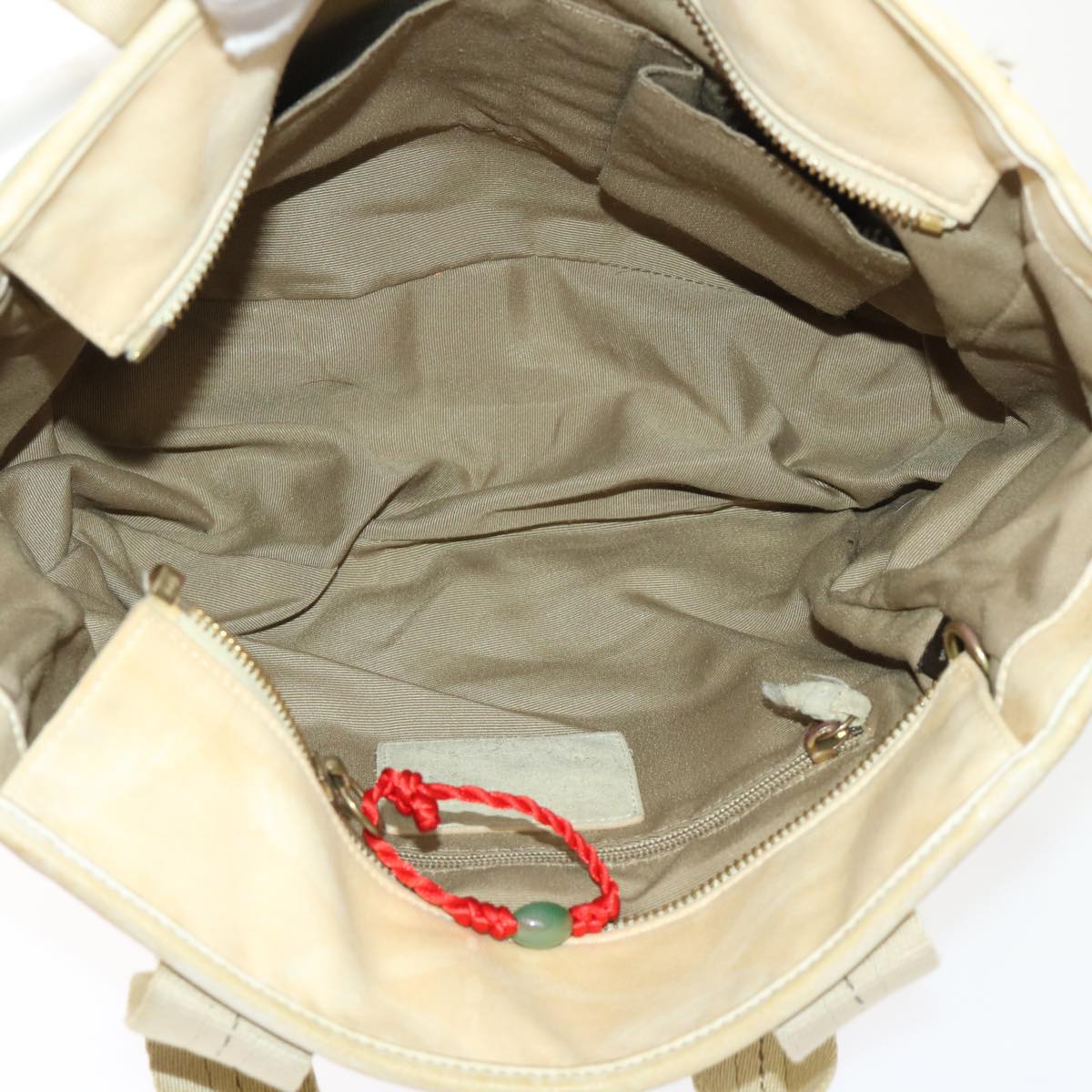 Coach Signature Shoulder Bag Canvas Leather 5Set Black Beige Brown Auth ar10117