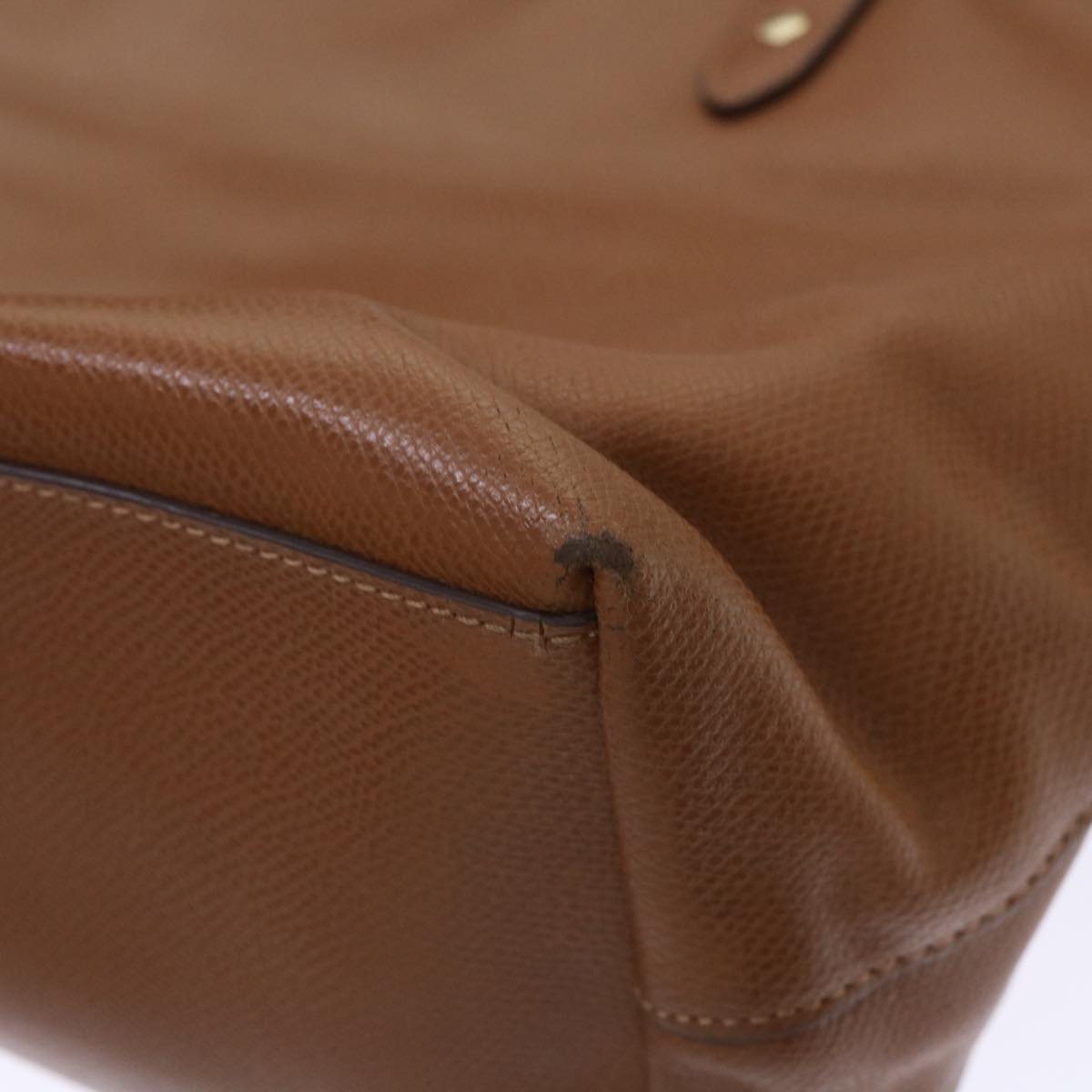 Coach Signature Shoulder Bag Leather Canvas 5Set Brown Black beige Auth ar10128